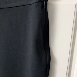 Jil Sander ponte black side zip pants, size 42